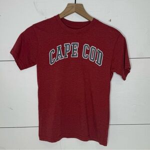 Cuffy’s • Boys Cape Cod Red Graphic Tee Size Small 7-8